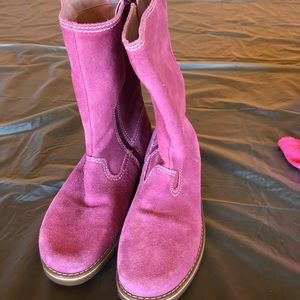 Vintage Gap kids suede boots